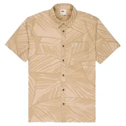 Quiksilver Kurzarm Hemd Forkhill beige - L - L