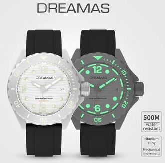 Uplift Essentials Extreme Depth Diving Watch Japanese Mechanical Movement 500m Waterproof Timepiece Extreme Depth Diving Watch Japanese Mechanical Movement 500m Waterproof Timepiece
