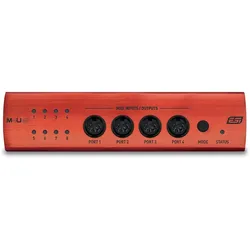 ESI Audiotechnik M4UeX (USB), Audio Interface, Rot, Braun