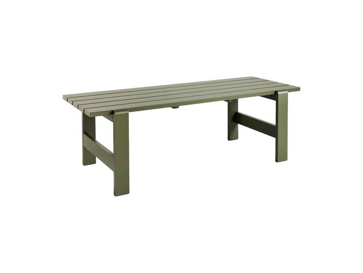 HAY Weekday Tisch 230x83 cm Kiefernholz lackiert Olive