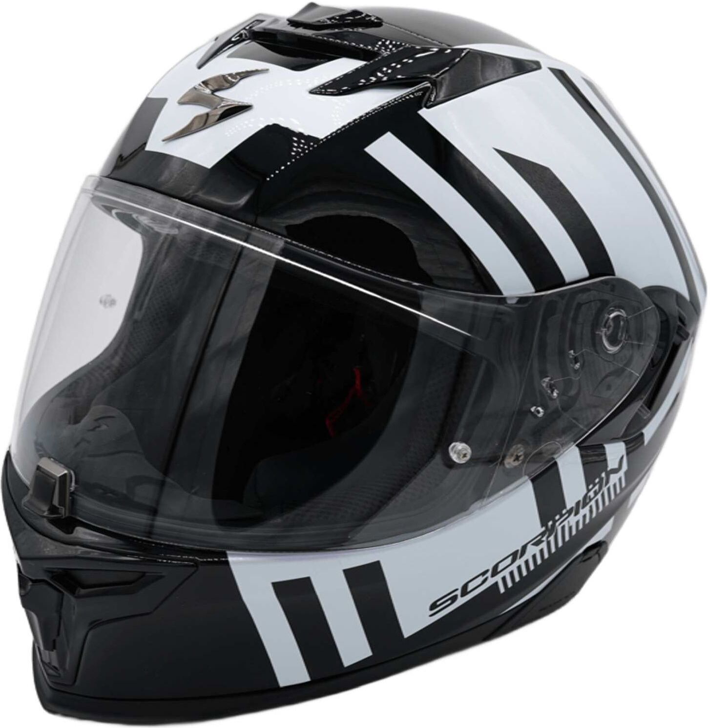 Scorpion Exo-520 Evo Air BANSHEE perlmutt weiß-schwarz Gr. XXL 63/64
