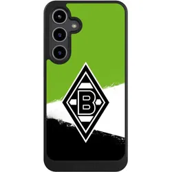 Nivocase Hülle für Samsung Galaxy S24+ Handyhülle NIVOcore Case Schwarz Borussia Mönchengladbach (Samsung Galaxy S24+), Smartphone Hülle, Schwarz