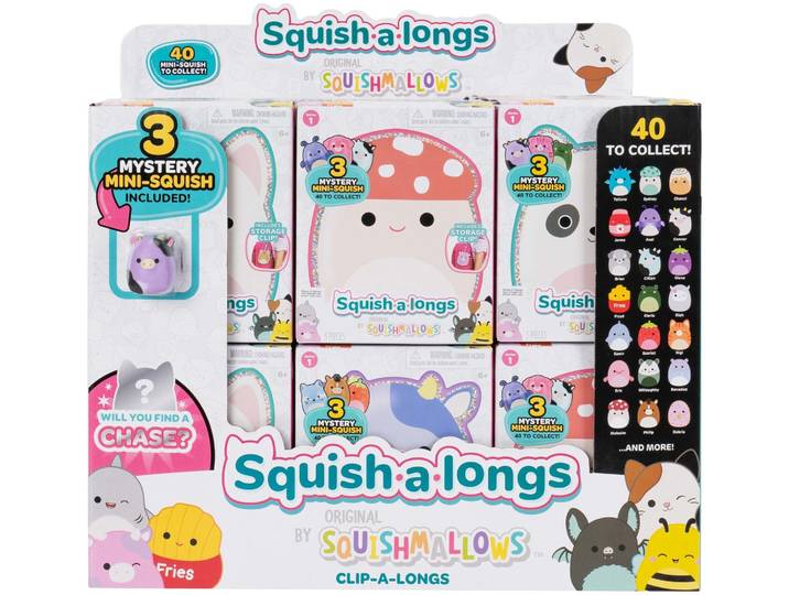 Jazwares Squish-a-longs Rucksack Clips