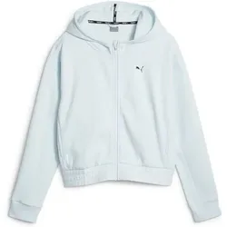 PUMA Damen Kapuzensweat Train Favorite Fleece Full, Größe S in Grün Grün
