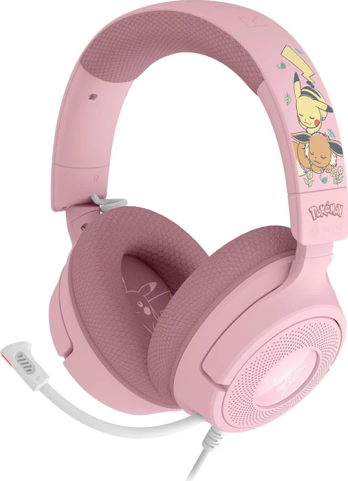 Razer Kraken V4 X Pokémon Edition Gaming-Headset, USB-C, 40 mm - Pikachu/Eevee