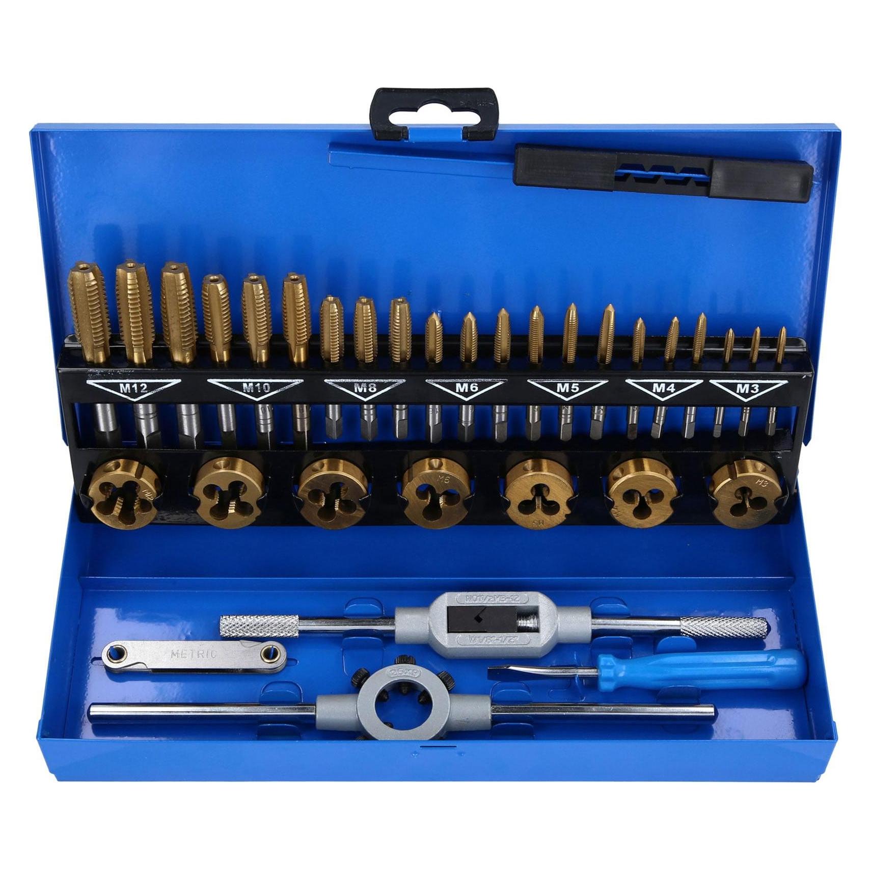 KS Tools TiN Gewindeschneidwerkzeug-Satz 32-teilig (BT101950)