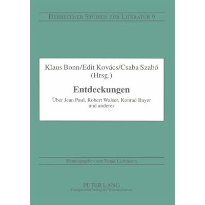 Entdeckungen, Taschenbuch von , Peter Lang GmbH, Internationaler Verlag der Wissenschaften, 978-3-631-38399-5