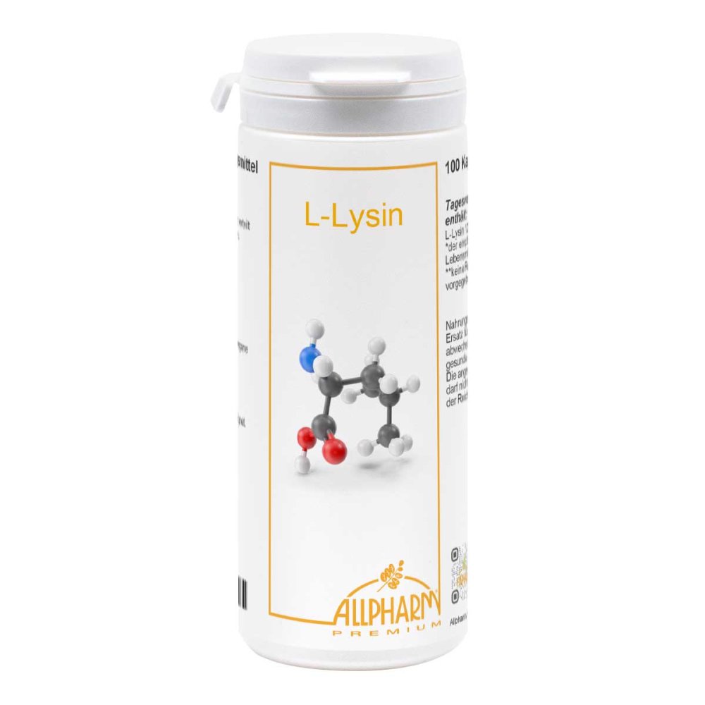 ALLPHARM Vertriebs GmbH L-lysin Allpharm Premium Kapseln 19512955