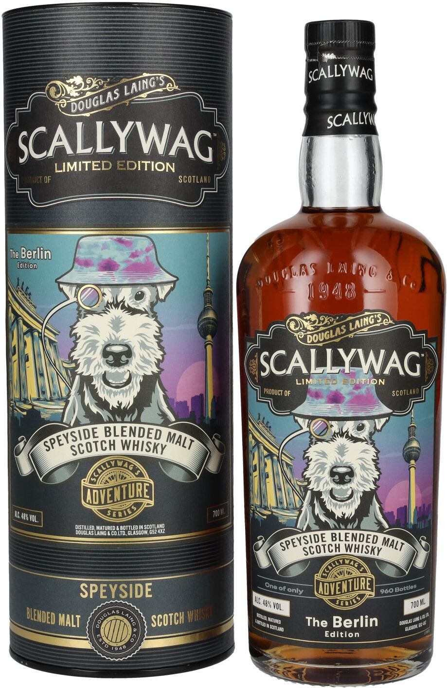Douglas Laing & Co. Douglas Laing SCALLYWAG The Berlin Limited Edition 48% Vol. 0,7l in Geschenkbox