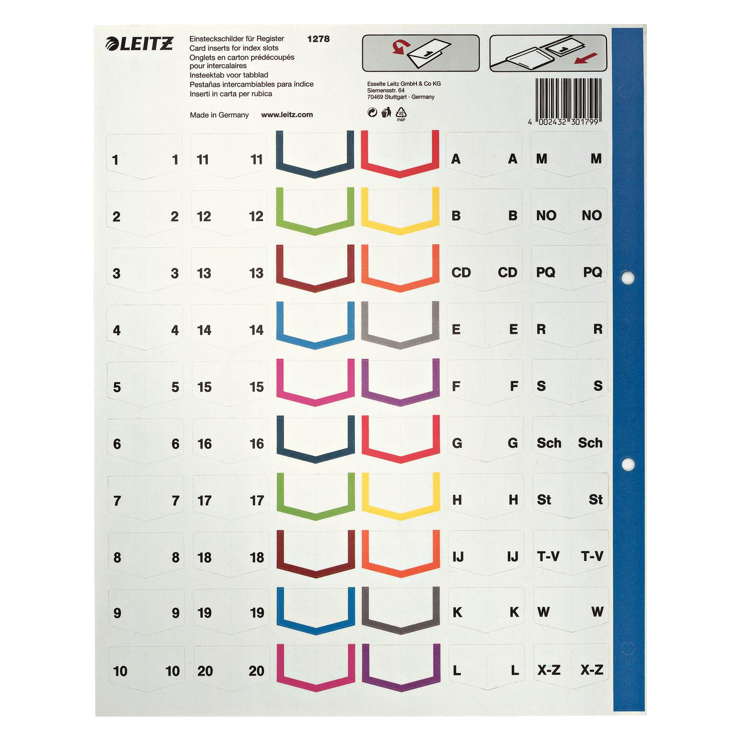 Leitz Register (1278-00-00)