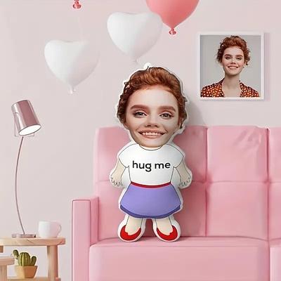 Irreguläre Kissen Kissen Personalisierte Geschenk Fotoumgib mich individuelle Geschenkideen in verschiedenen Größen mit Einlage Geschenk für ihn Valentinstag