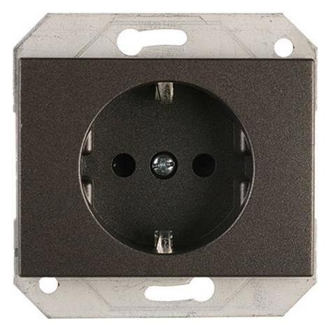 Vila Socket Flush No Frame Earth-D Ant Xp (477910111703)