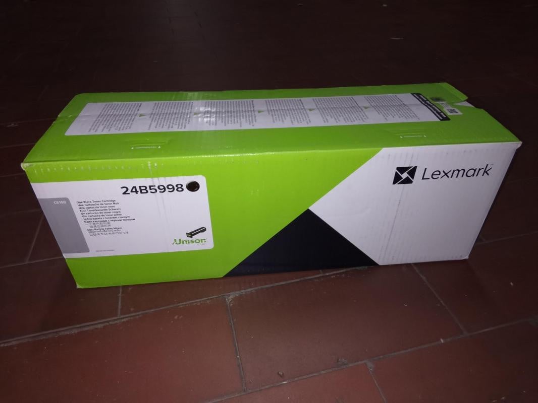 Lexmark 24B5998 Zwarte Inktcartridge voor 20.000 Pagina's