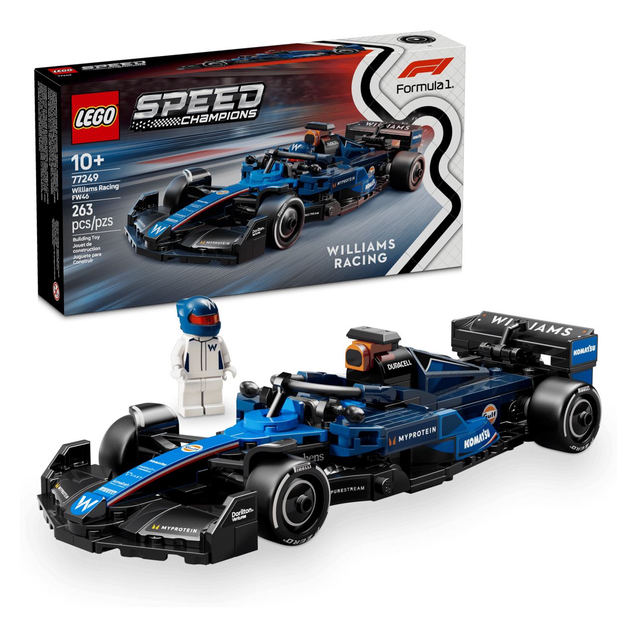 LEGO Speed Champions 77249 Williams Racing FW46 F1 Rennauto
