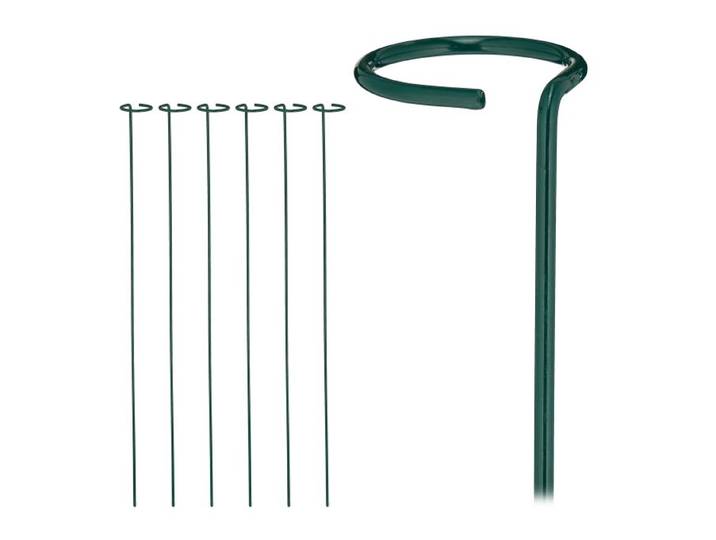 Relaxdays Plantensteun met ring set van 6