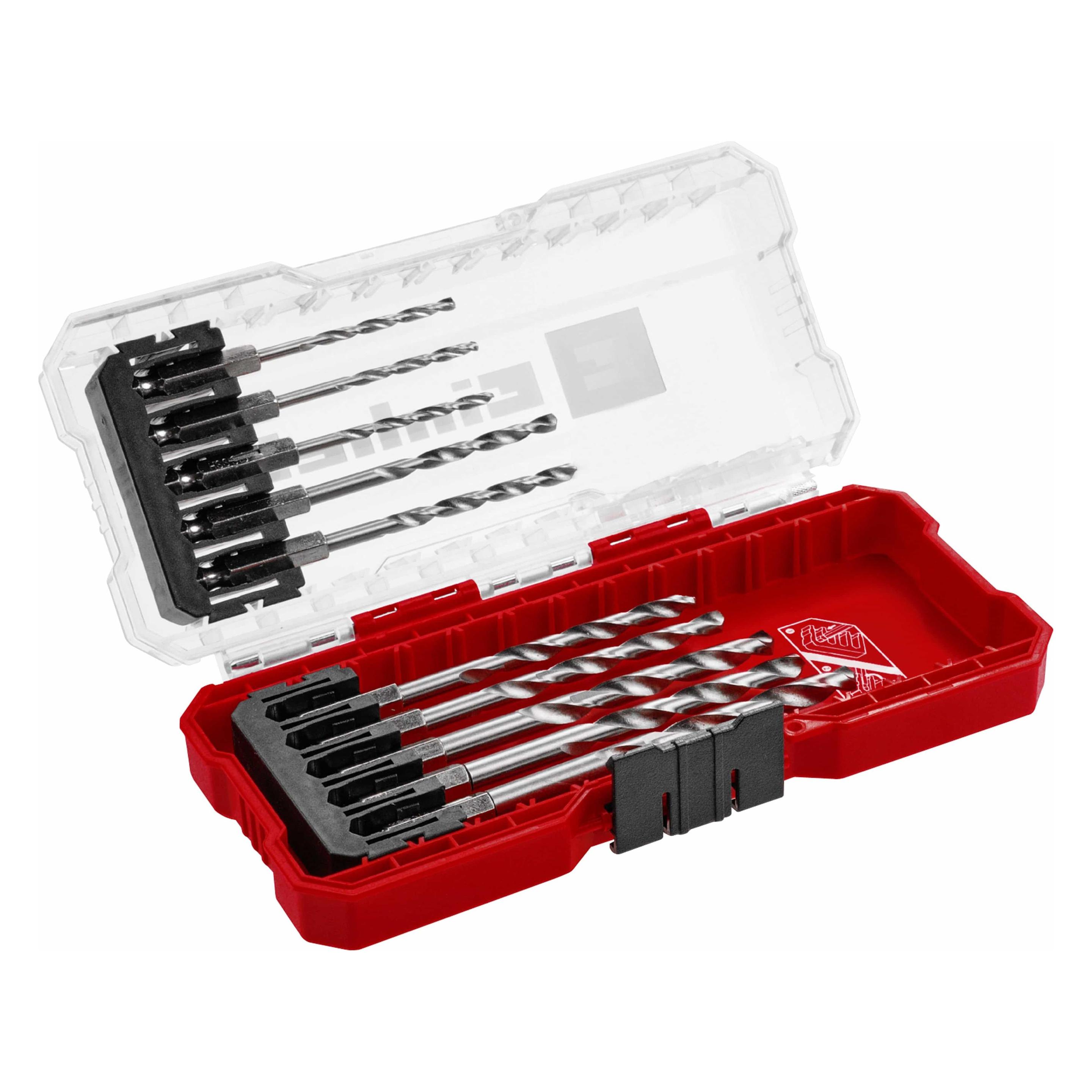 Einhell 108723 Metall-Spiralbohrer-Set 10teilig 2 mm, 2.5 mm, 3 mm, 3.5 mm, 4 m (2 mm, 2.5 mm, 3 mm, 3.5 mm, 4 mm, 4.5 mm, 5 mm, 5.5 mm, 6 mm, 6.5 mm) (108723)