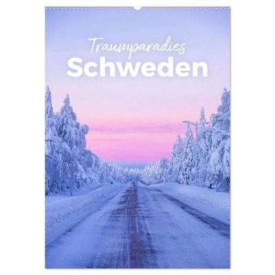 Traumparadies Schweden (Wandkalender 2027 DIN A2 hoch), CALVENDO Monatskalender