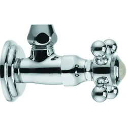 KLUDI 1926 Eckventil, Kreuzgriff, ohne Markierung, 518430520, Farbe: Chrom