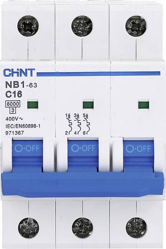 Chint 179707 NB1L Leitungsschutzschalter 3polig 40A