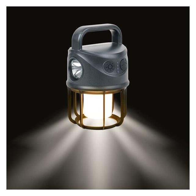 Troika NIGHT OWL Campinglampe und Powerbank, schwarz (TOR20/BK)