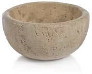 Zodax Sulu MultiServe Beige Travertine Bowl