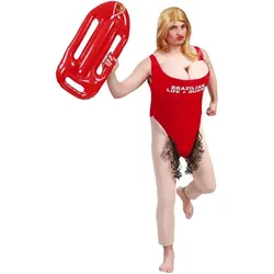 Amscan Crazy Brazilian Lifeguard Herrenkostüm (M)