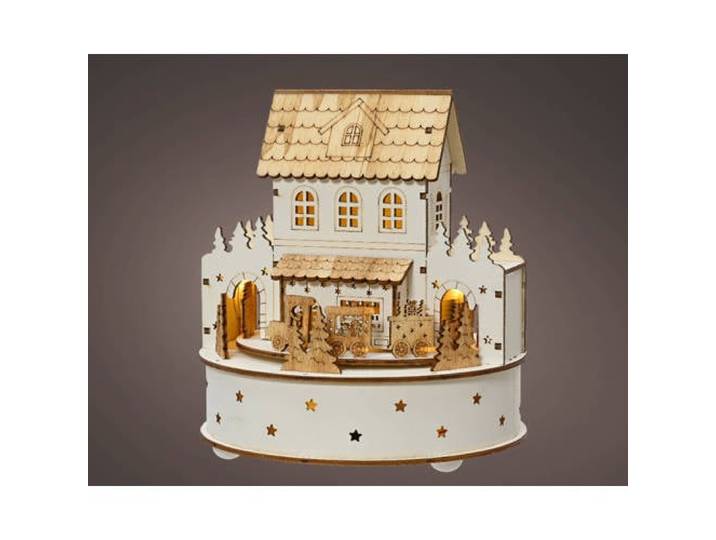 Lumineo LED kerstdorp binnen