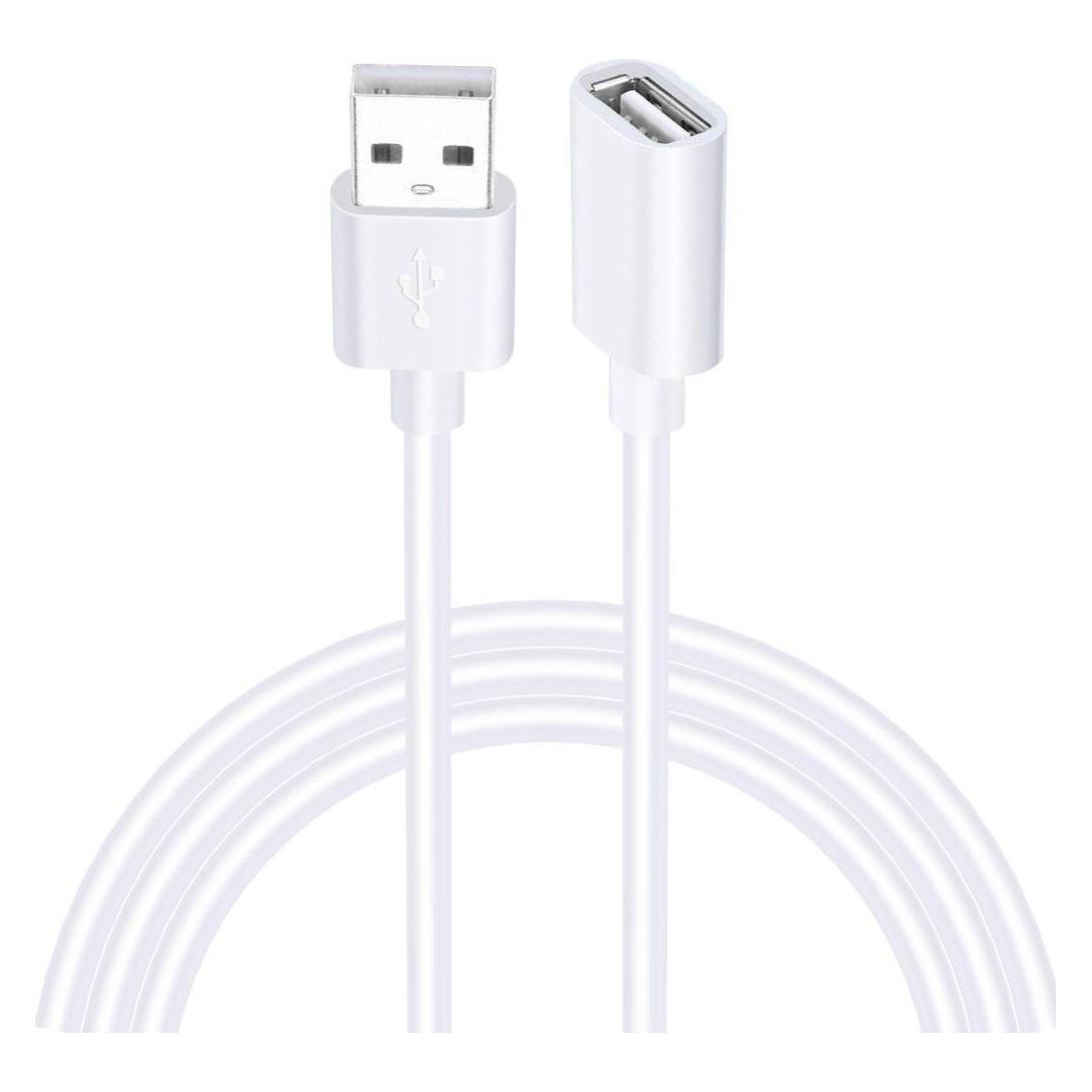 SIGN USB-A extension cable 1m - white (1 m) (SN-EXA-1M)