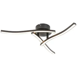 LED-Deckenleuchte Ito in Schwarz max. 18 Watt Deckenlampe