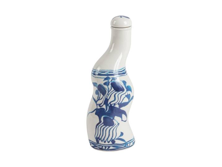 Design Dressingflasche „Tokkuri“ aus Porzellan Multicolor Seletti
