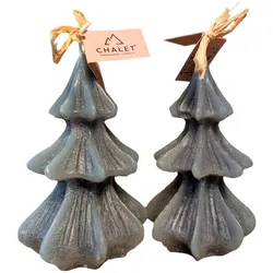 2x Chalet, Kerzen, Tannenbaumkerze Kiefer, Produkttyp: Weihnachtskerze (1 Stk.)