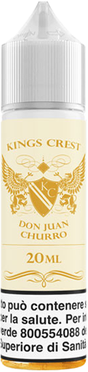 Kings Crest Don Juan Churro Liquido Shot 20ml Frittella Cioccolato