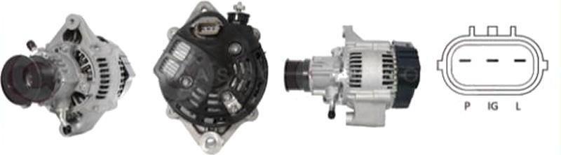 CASCO CAL40198AS Lichtmaschine Generator LiMa 90A 12V für OPEL Frontera A SUV (U92) Frontera A Sport SUV Cabrio (U92) für VAUXHALL