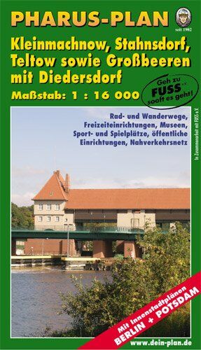 Pharus-Plan Kleinmachnow, Stahnsdorf, Teltow sowie Großbeeren mit Diedersdorf: Maßstab 1:16000 - Preis vom 17.10.2026 19:25:27 h