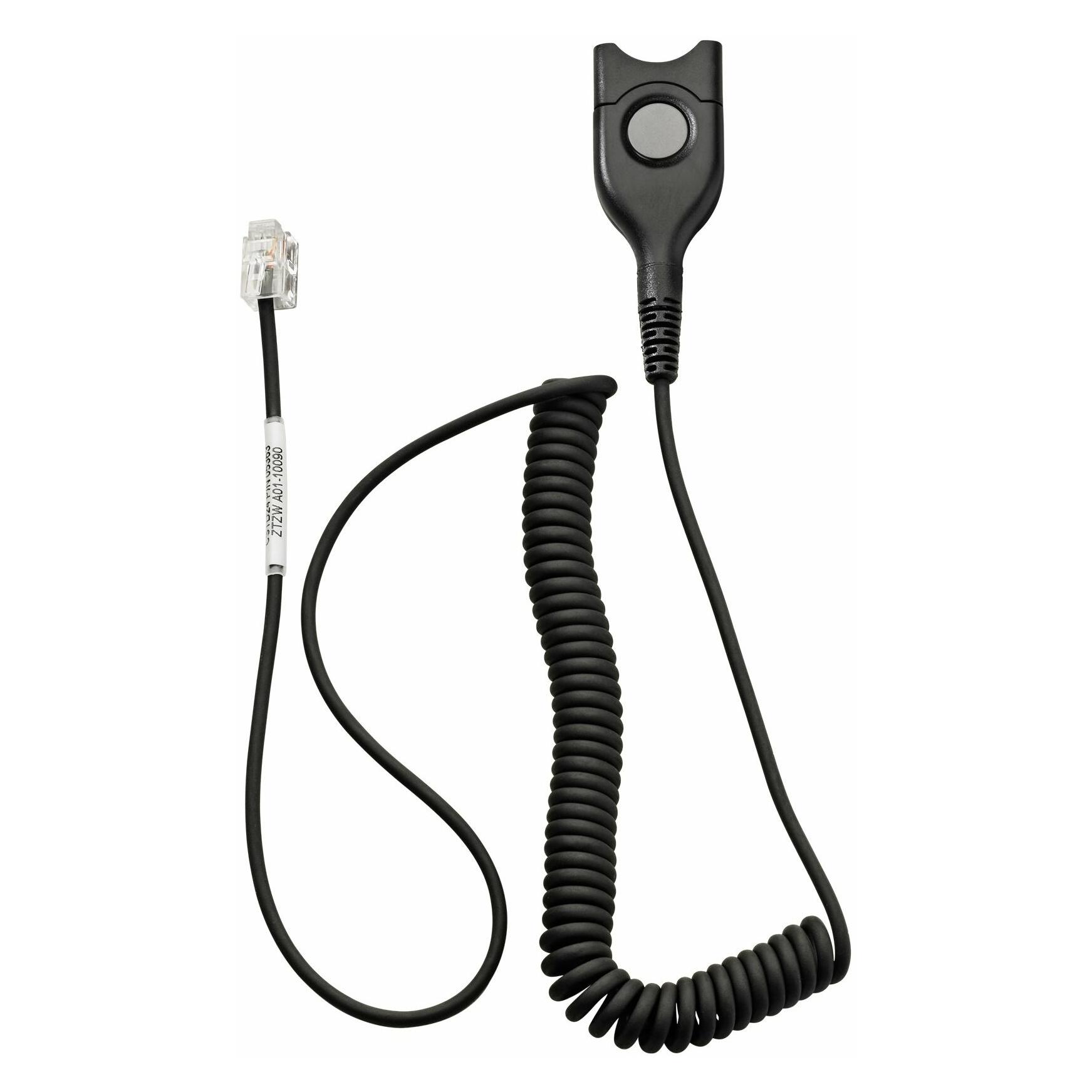 EPOS SENNHEISER CSTD 01 Standard headset connection cable with EasyDisconnect to Modular Plug RJ 9 (1000836)