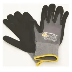 Hufa Fliesenleger Nylon Strick Handschuhe grau XXL