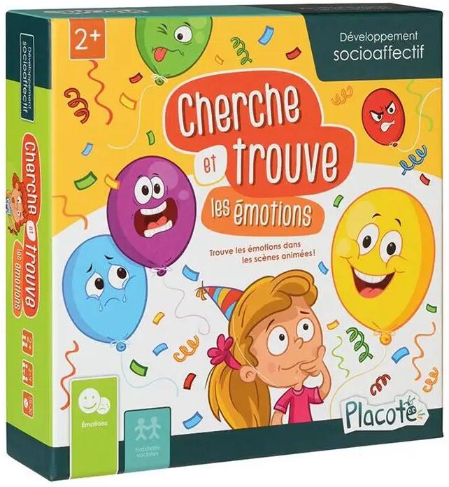 Placote Cherche et trouve les Émotions