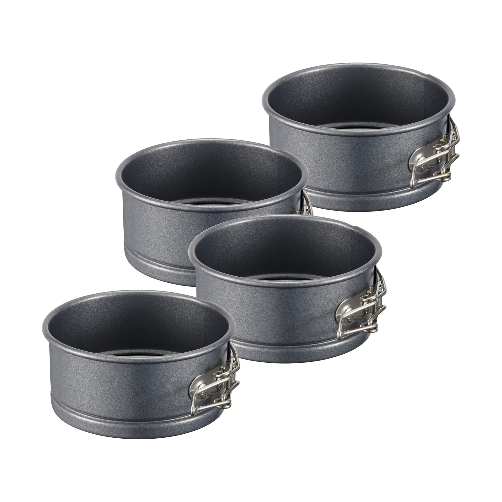 Dorre Karabo mini bakvorm koolstofstaal 4-pack Ø10 cm