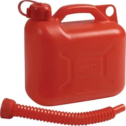 NOW Transportkraftstoffkanister Inh.5l rot HD-PE L265xB135xH270mm - 4000819003