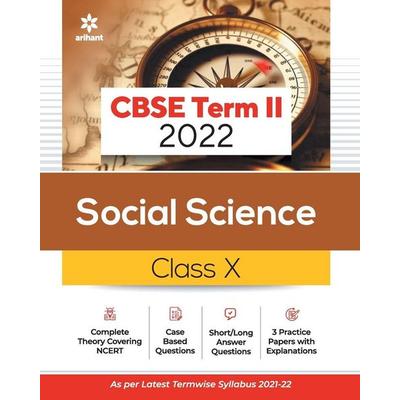 CBSE Term II Social Science 10th, Taschenbuch von Aditya Raj,Nandini Sharma, Arihant Publication India Limited, 978-93-257-9663-8