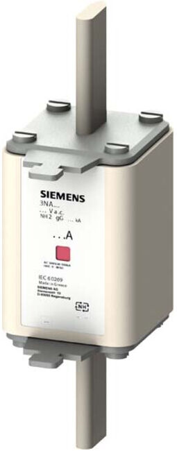Siemens Indus.Sector Fusible NH G2 63A 500AC/440VDC 3NA7222 (3NA7222)