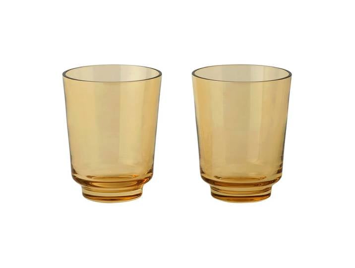 Muuto Verre Raise 30 cl, lot de 2 Orange brûlé