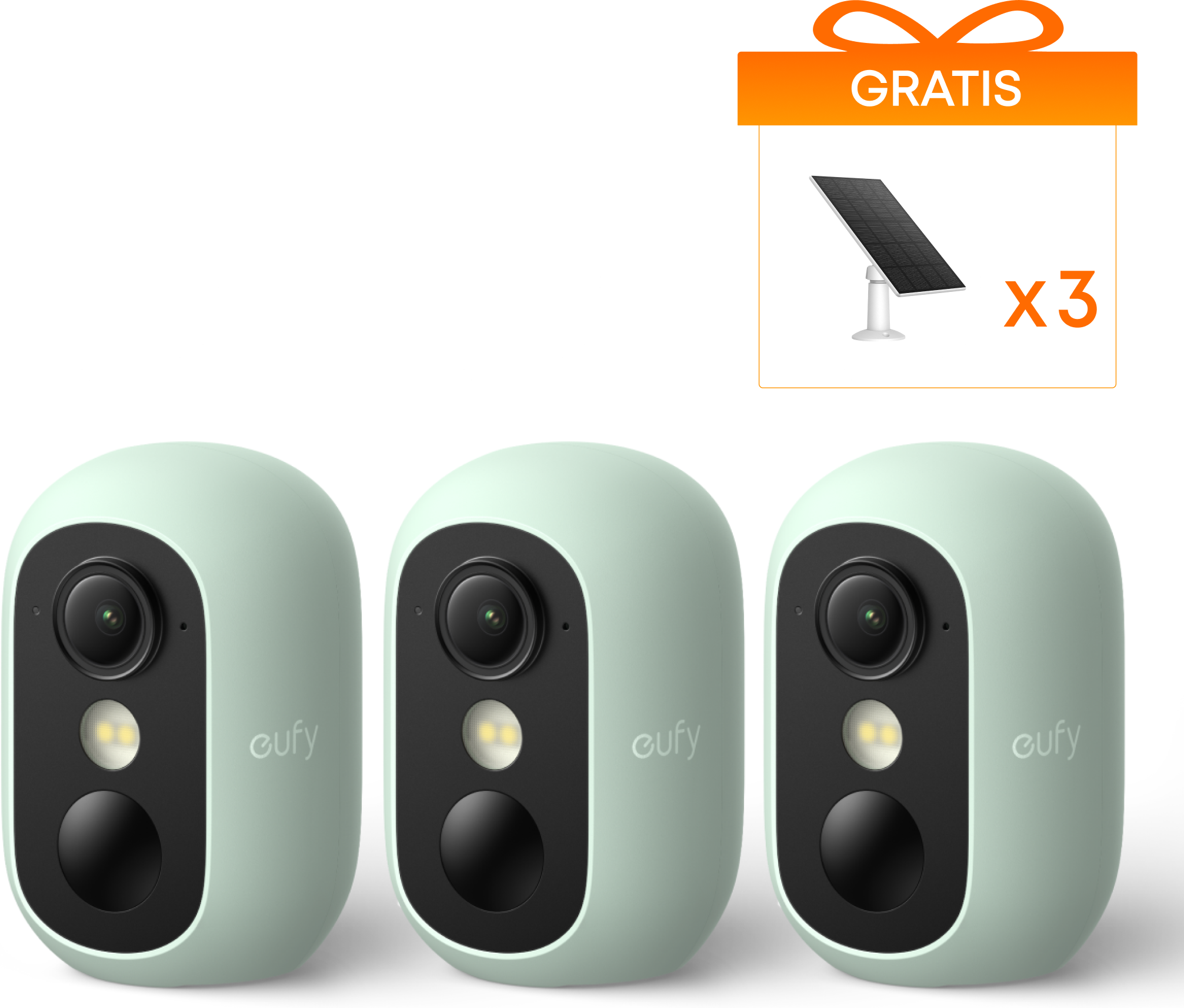 Anker eufy Security eufyCam C35 – Kabellose 3er Pack 3-add on
