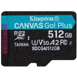 Kingston Canvas Go! Plus Flash-Speicherkarte - 512 GB