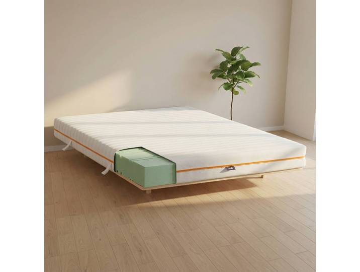 Matelas Mousse froide 180 x 200cm Noyau : mousse froide Revêtement : coutil Blanc