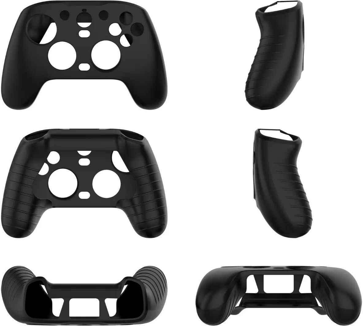 INF Schwarze Silikon Schutzhülle kompatibel mit GameSir G7 Pro/G7 SE Gamepad – Verbesserter Halt & Stoßabsorption