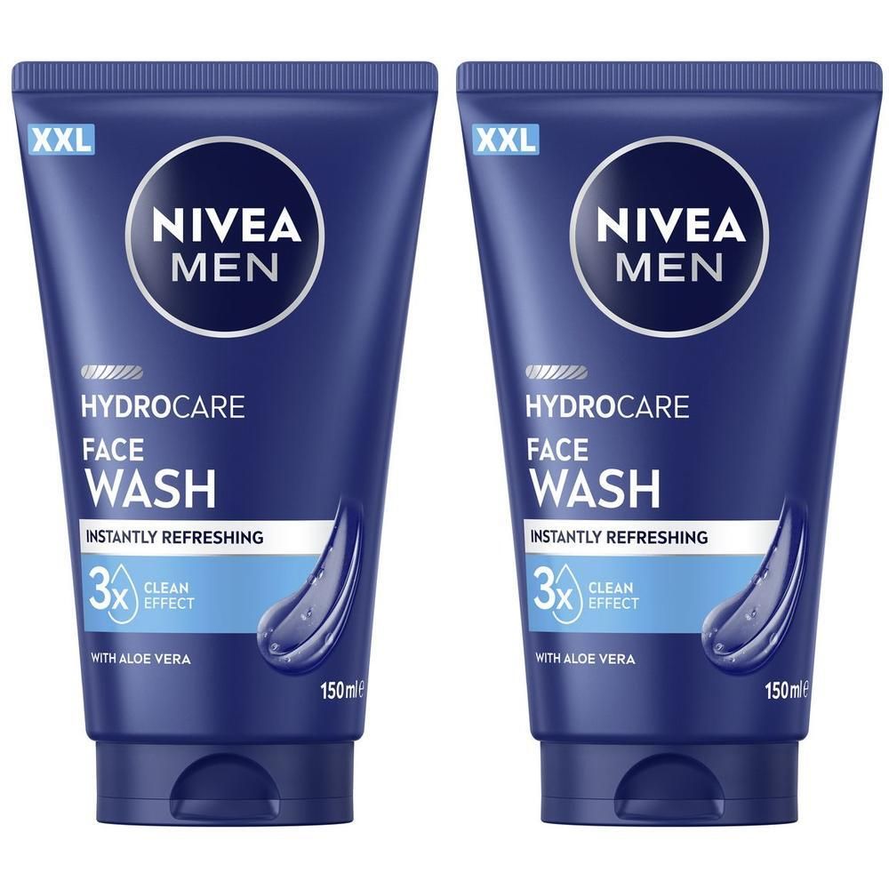 Nivea MEN HydroCare Waschgel XXL 150ml x2 2x150 ml