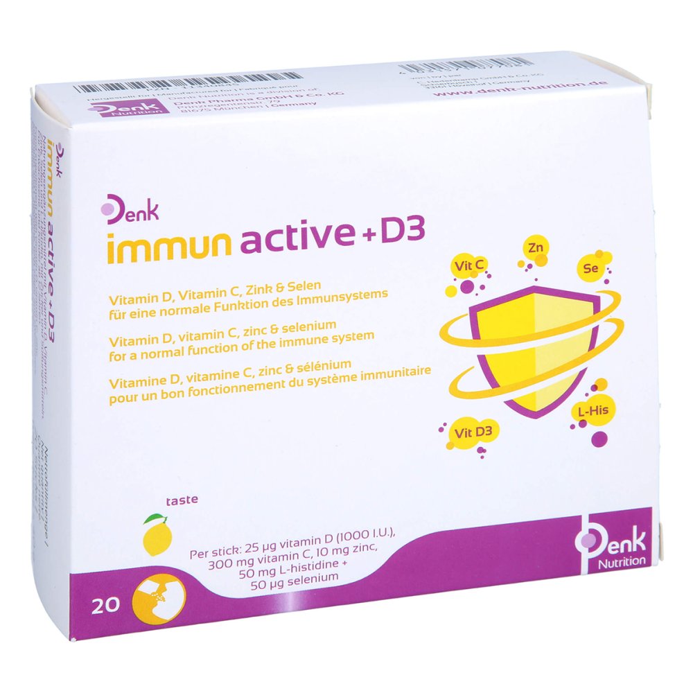 Denk Pharma GmbH & Co.KG Immun Active+d3 Denk Pulver 11340845