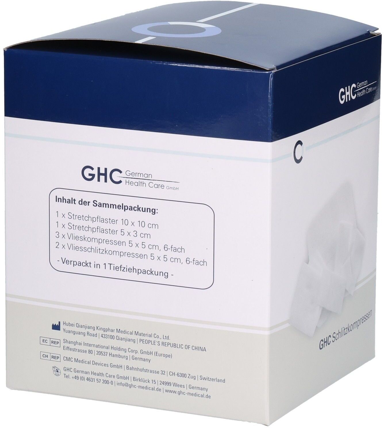 Schlitzkompressen GHC 25x2 Set 1 St Verband