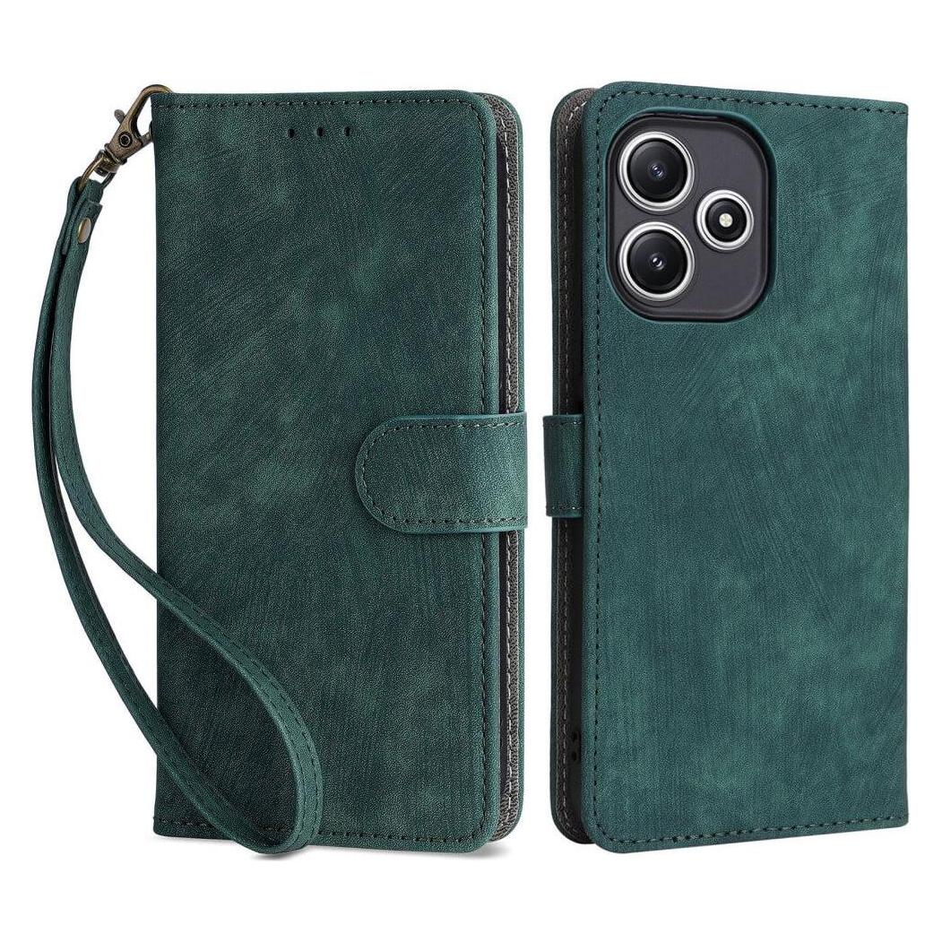 Cover-Discount Xiaomi Redmi 12 - Etui mit RFID Blocker grün (Xiaomi Redmi 12) (660154160C)